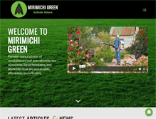 Tablet Screenshot of mirimichigreen.com